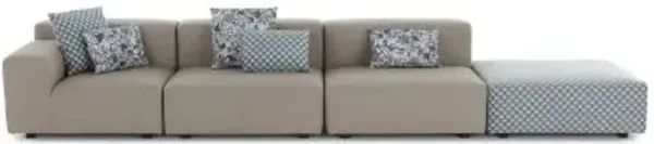 Plastics Outdoor Liberty Three-Seater Sofa