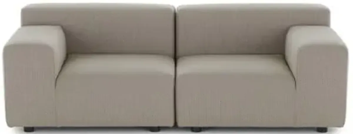 Plastics Outdoor Liberty Two-Seater Sofa