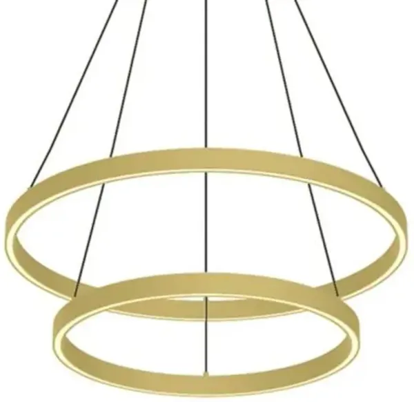 Cerchio Up and Downlight LED Chandelier