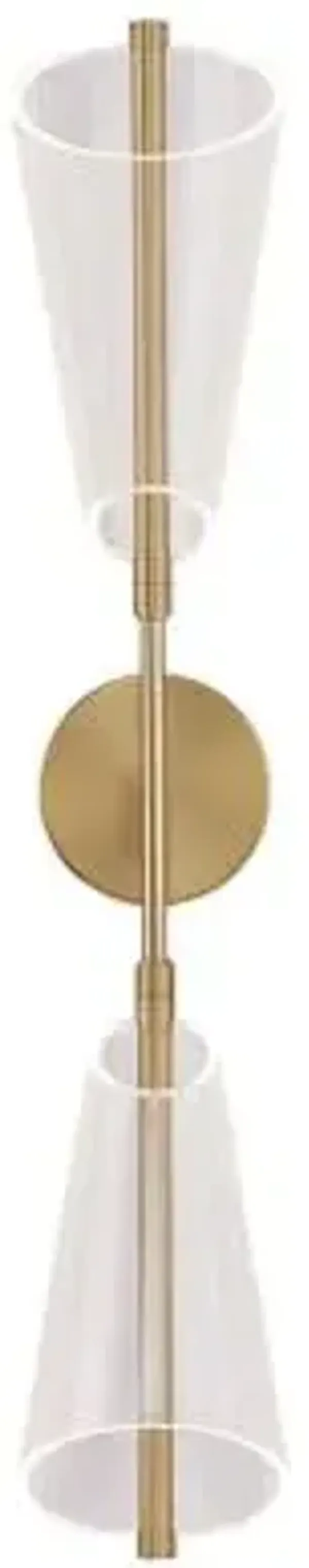 Mulberry LED Double Wall Sconce