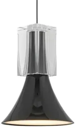 Glossy Black with Clear Crystal color