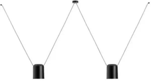 Attic Lateral Cylindrical Pendant