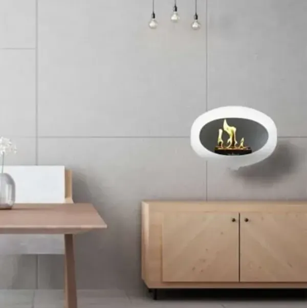 Dome Indoor Wall Fireplace
