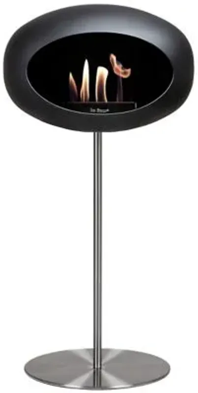 Dome Indoor/Outdoor Steel Pole High Fireplace