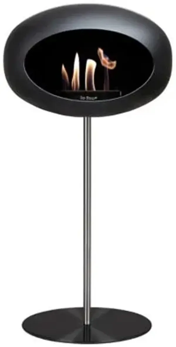 Dome Indoor/Outdoor Steel Pole High Fireplace