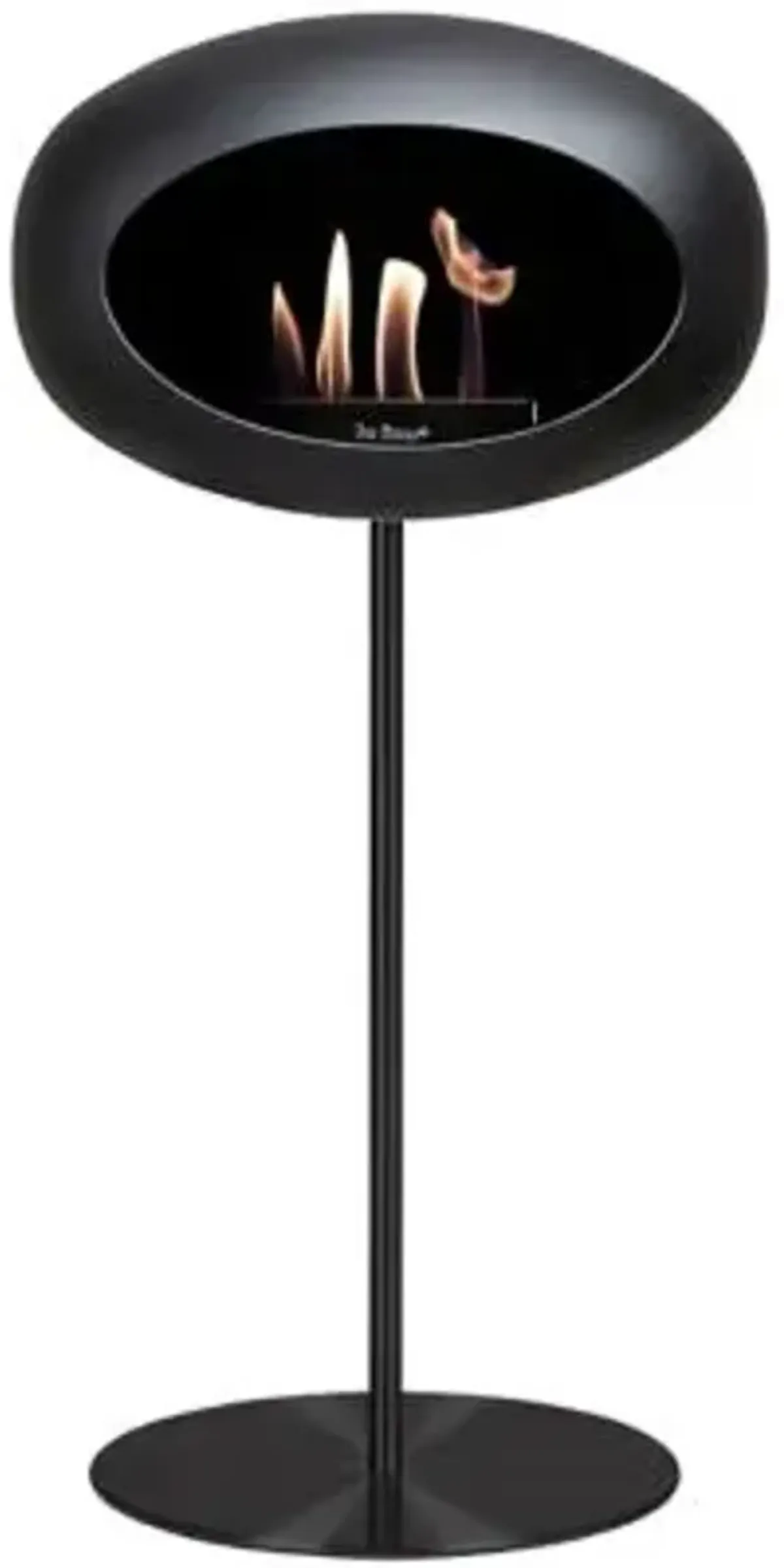 Dome Indoor/Outdoor Steel Pole High Fireplace