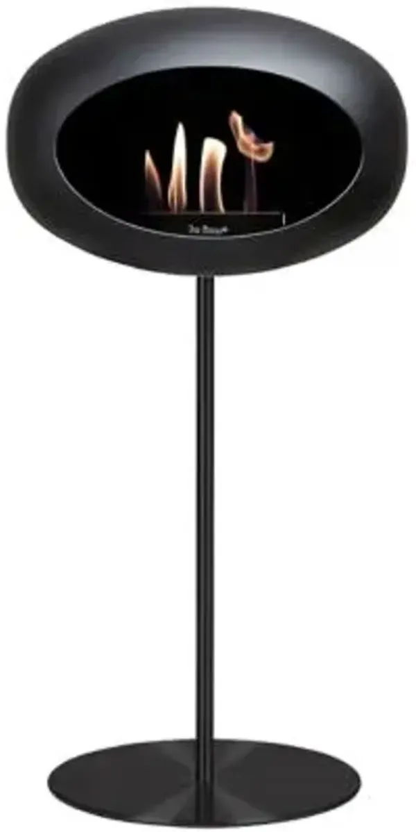 Dome Indoor/Outdoor Steel Pole High Fireplace