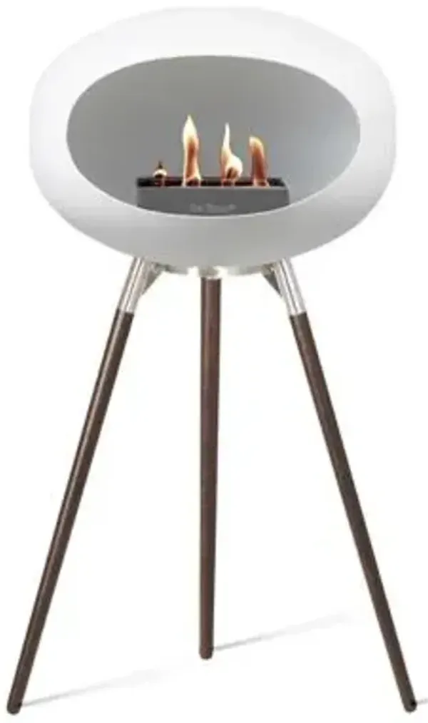 Dome Indoor Ground High Fireplace
