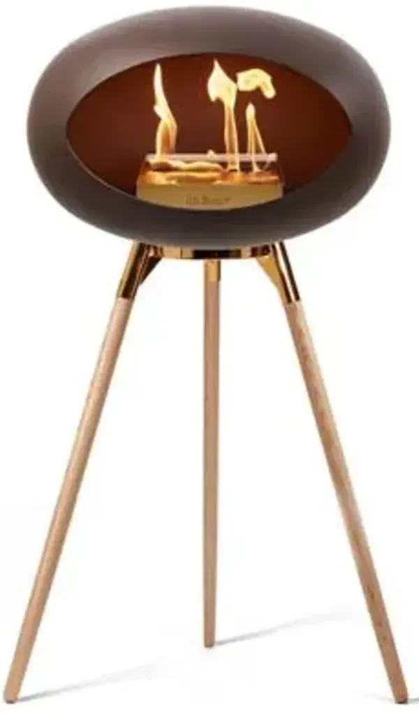 Dome Indoor Ground High Fireplace