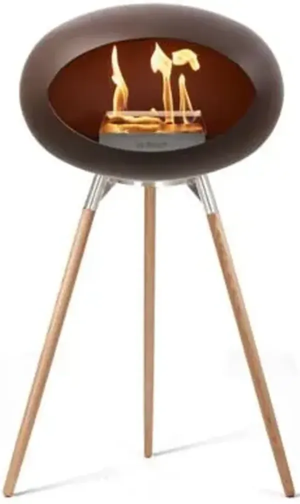 Dome Indoor Ground High Fireplace