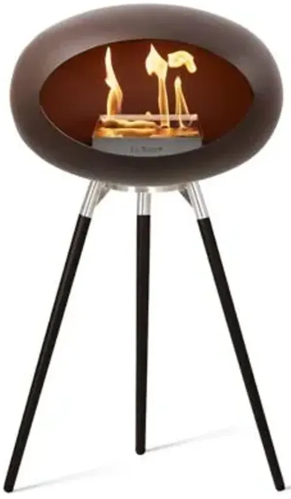 Dome Indoor Ground High Fireplace