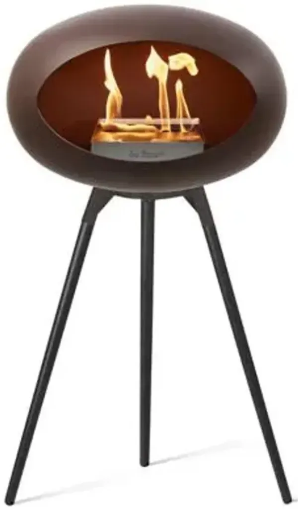 Dome Indoor Ground High Fireplace