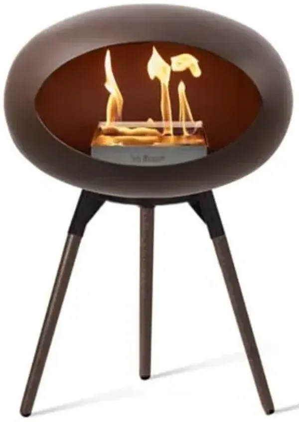 Dome Indoor Ground Low Fireplace