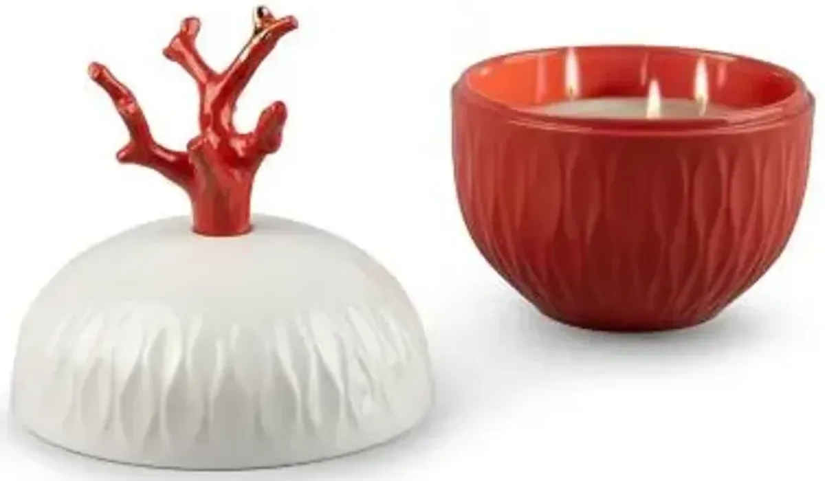 Coral Candle, Mediterranean Beach Scent