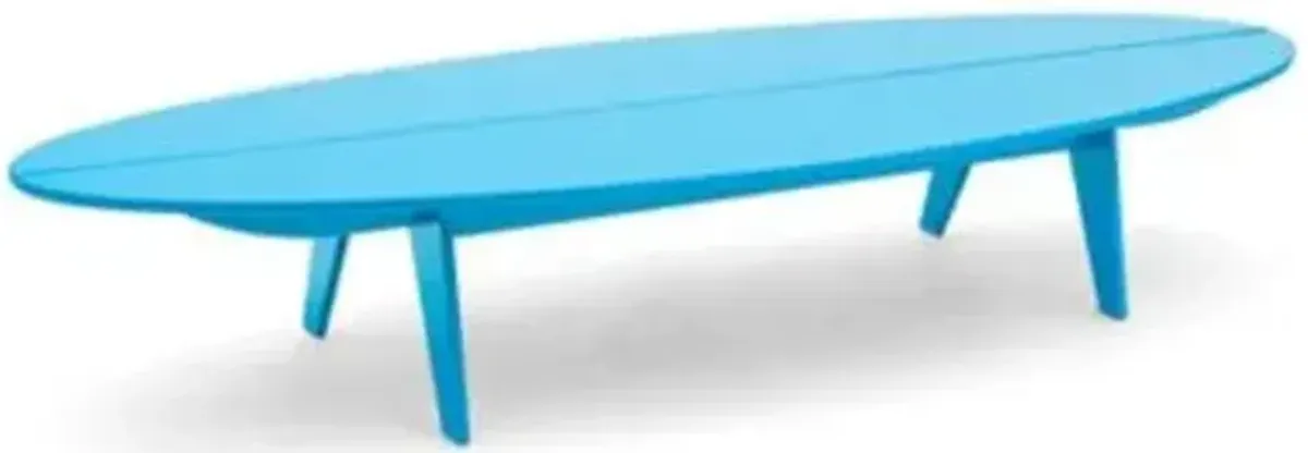 Bolinas Surfboard Outdoor Coffee Table