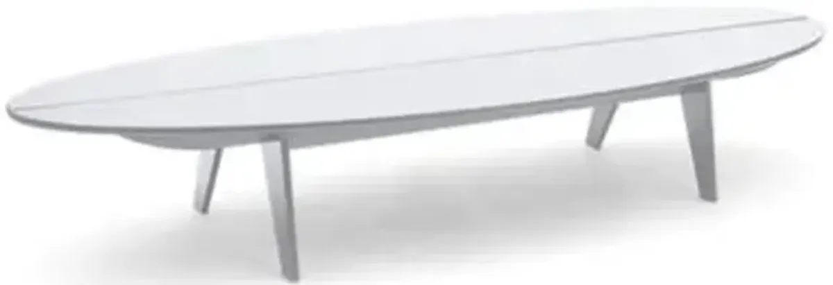 Bolinas Surfboard Outdoor Coffee Table