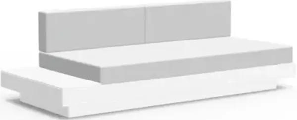 Platform One Sectional Sofa with Left/Right Table