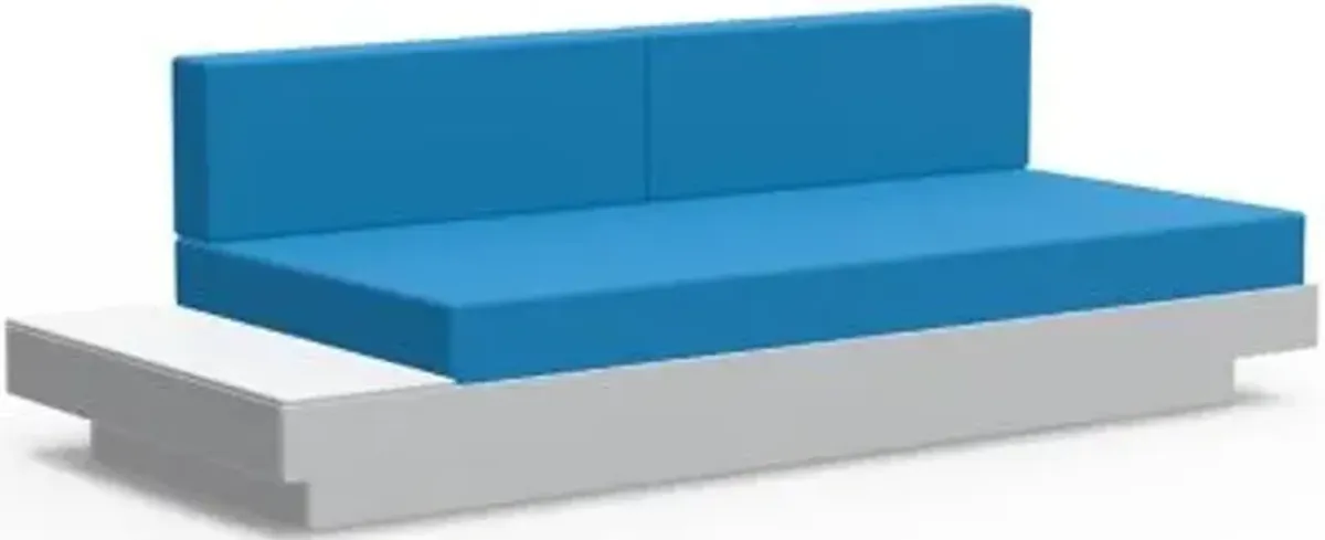 Platform One Sectional Sofa with Left/Right Table