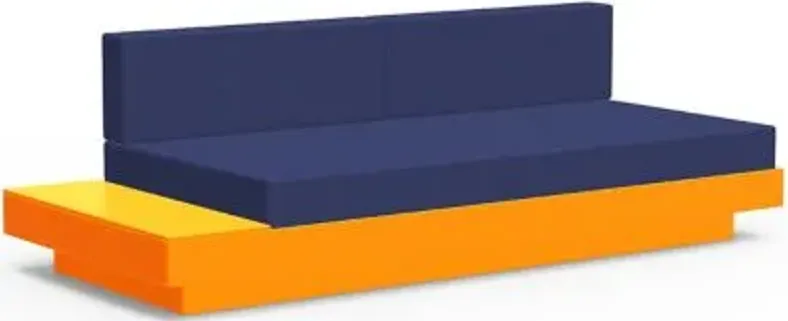 Platform One Sectional Sofa with Left/Right Table