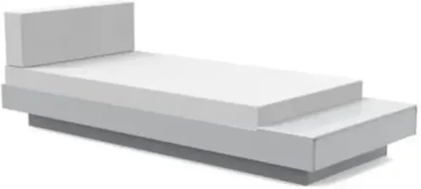 Platform One Outdoor Chaise Lounge with Table