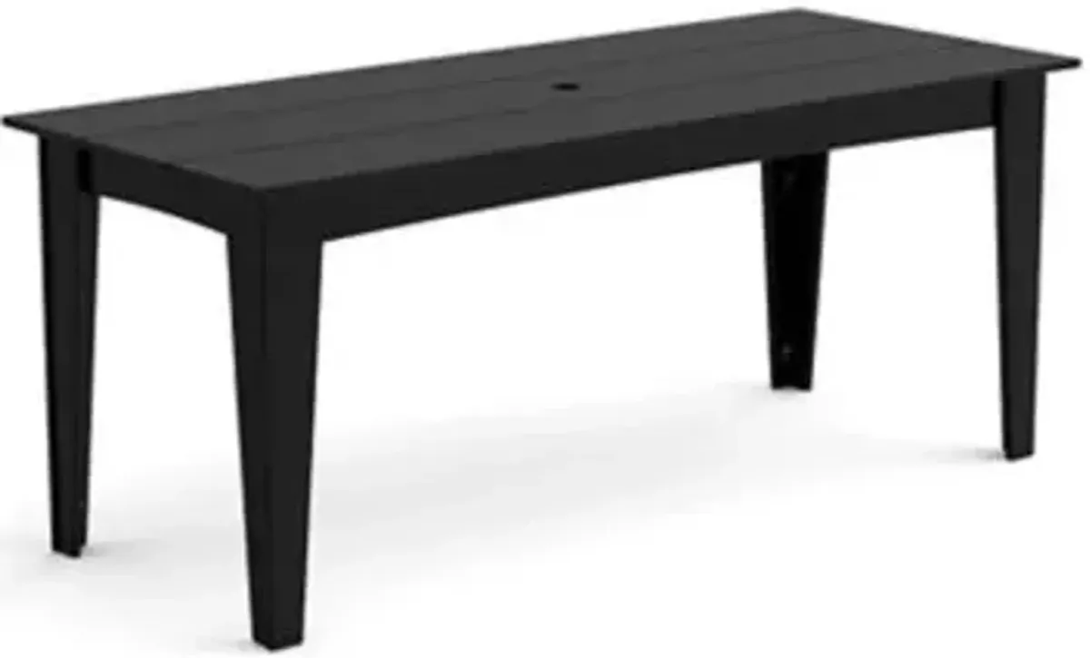 Alfresco Outdoor Dining Table with Umbrella Hole