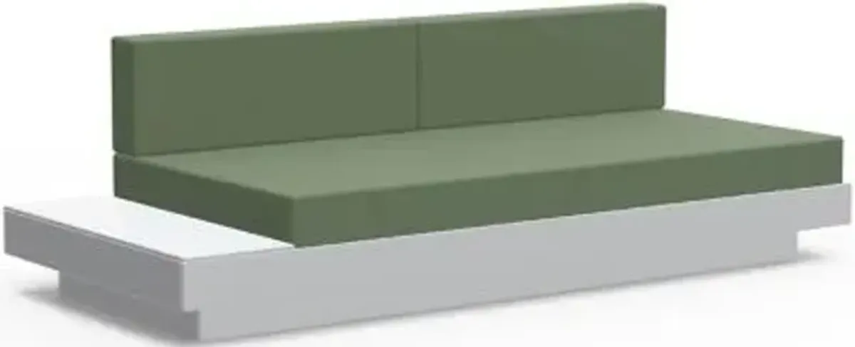 Platform One Sectional Sofa with Left/Right Table