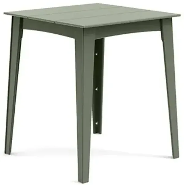 Alfresco Square Outdoor Bar/Counter Table