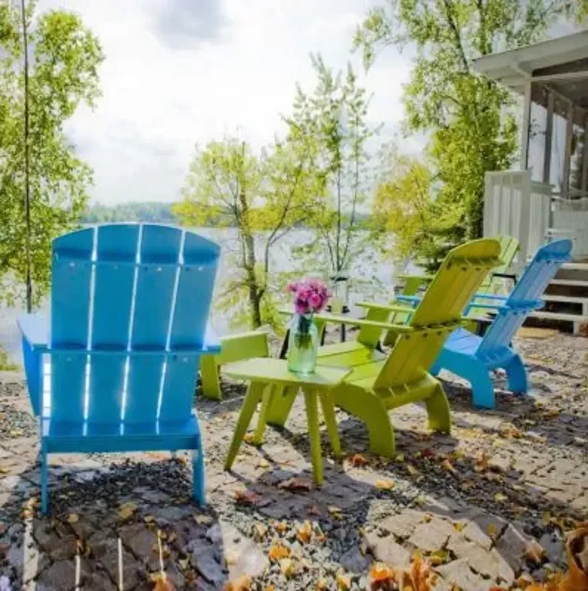 Adirondack Outdoor 4 Slat Tall Chair