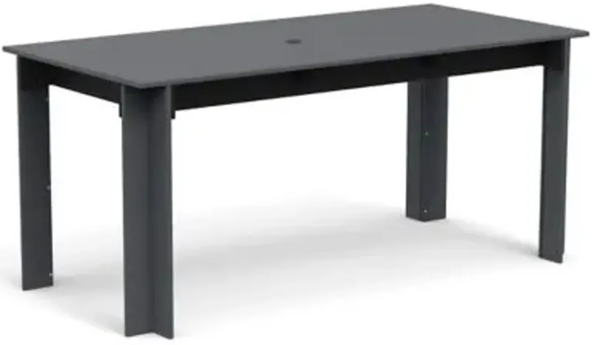 Hall Outdoor Dining Table with Umbrella Hole