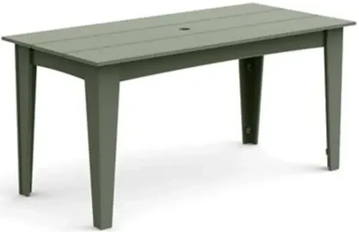 Alfresco Outdoor Dining Table with Umbrella Hole