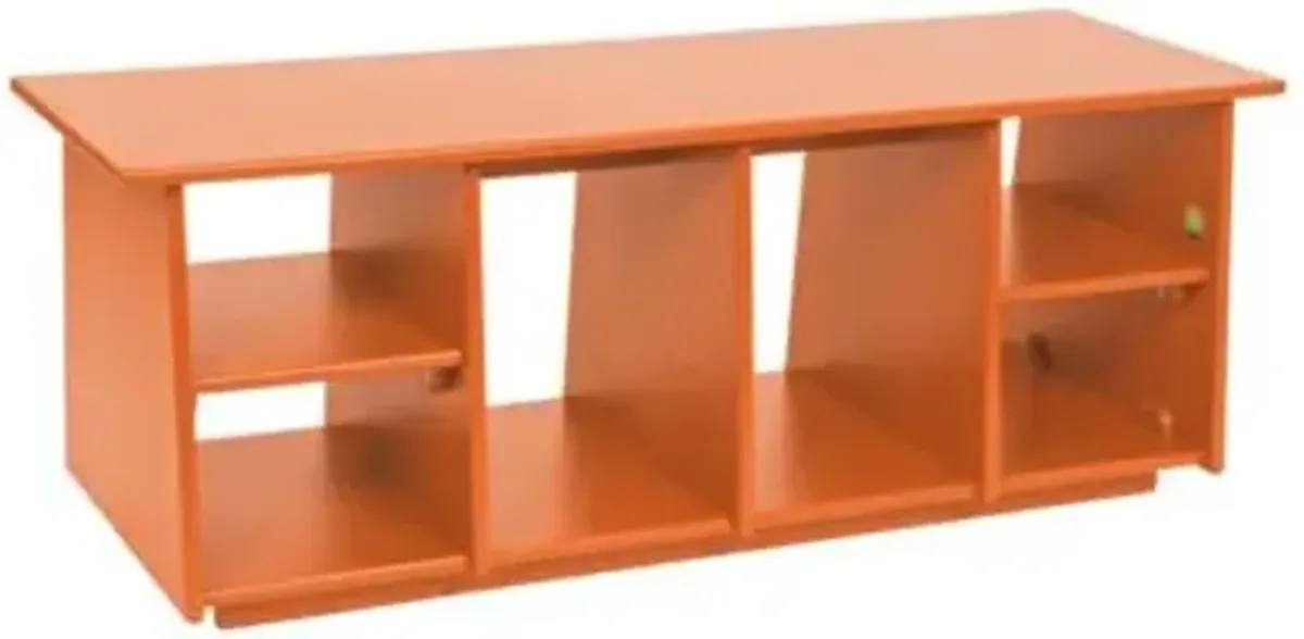 Cubby Bench with Boot Holes