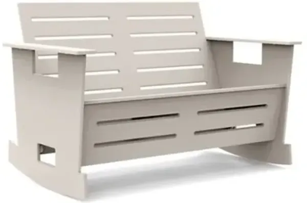 GO Outdoor Loveseat Rocker