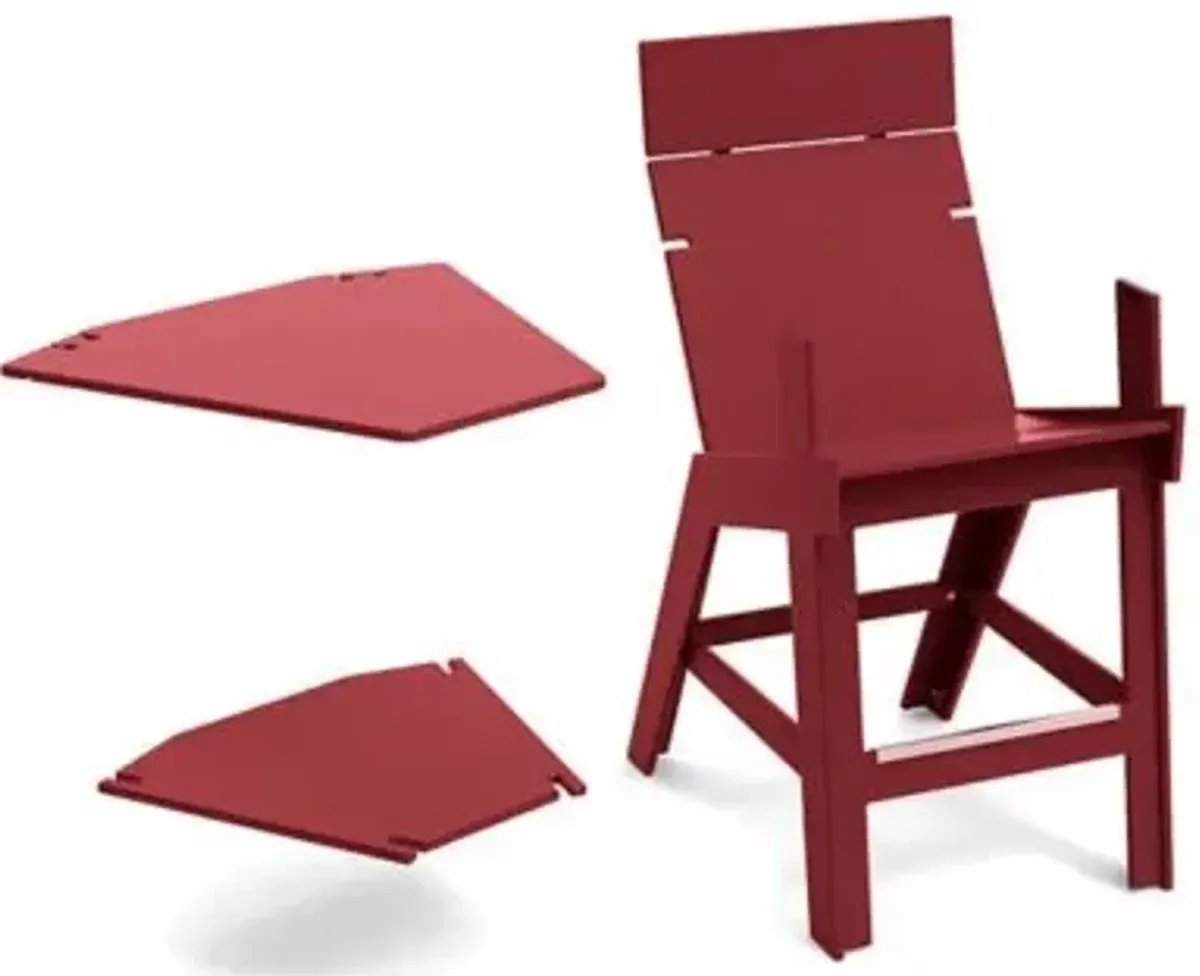 Lollygagger Outdoor Hi-rise Chair with Bridge