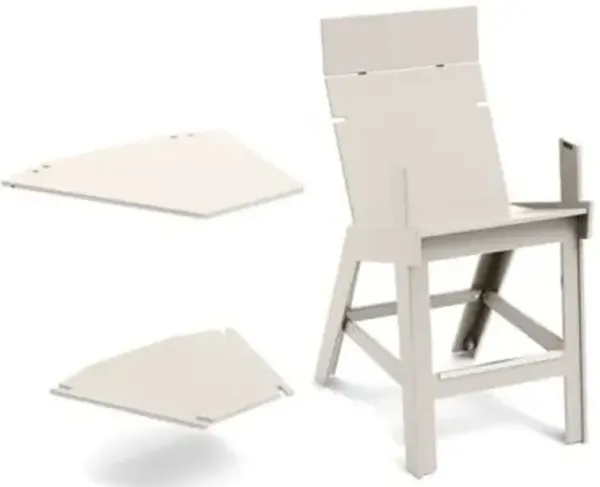 Lollygagger Outdoor Hi-rise Chair with Bridge