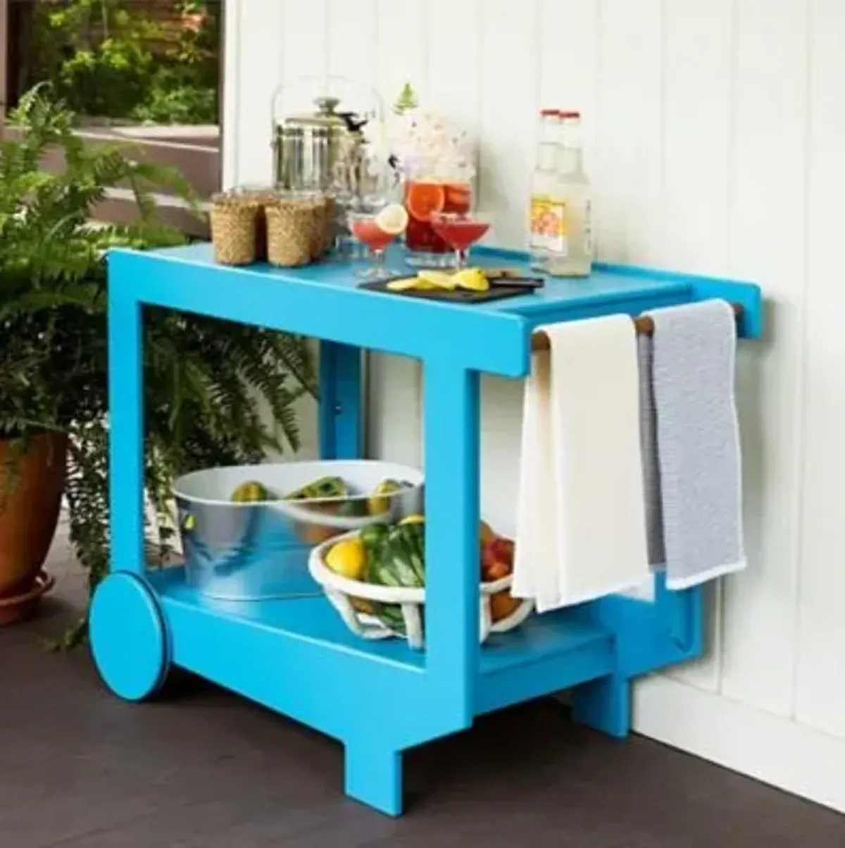 Lollygagger Outdoor Bar Cart