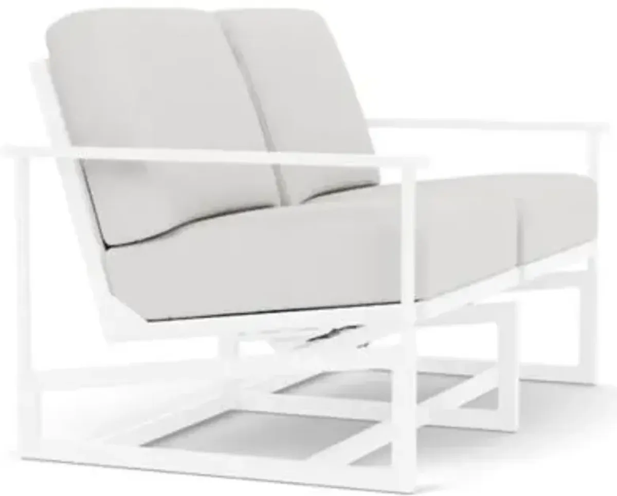 Summit Outdoor Rocker Loveseat