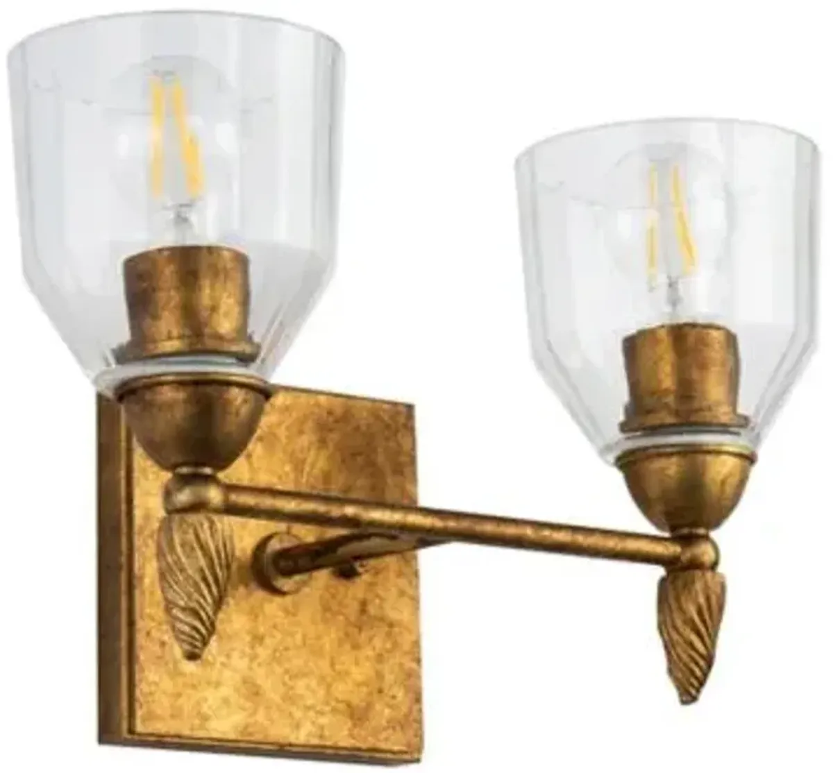 Felice Acorn Finial Vanity Light