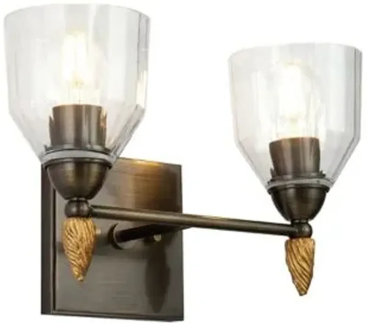 Felice Acorn Finial Vanity Light