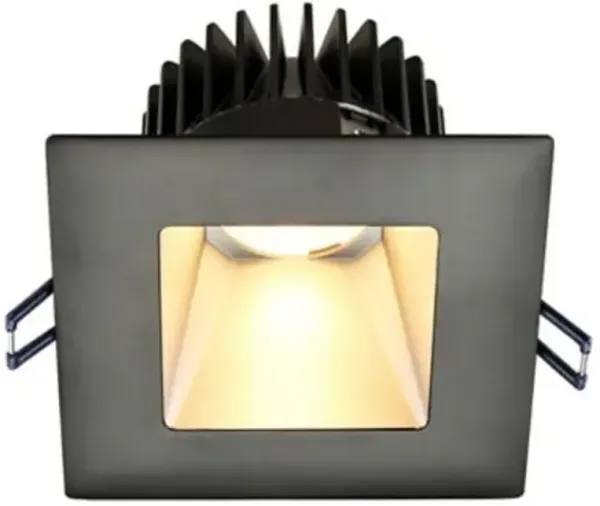 Regressed Deep LED 4 Inch Square Recessed Trim