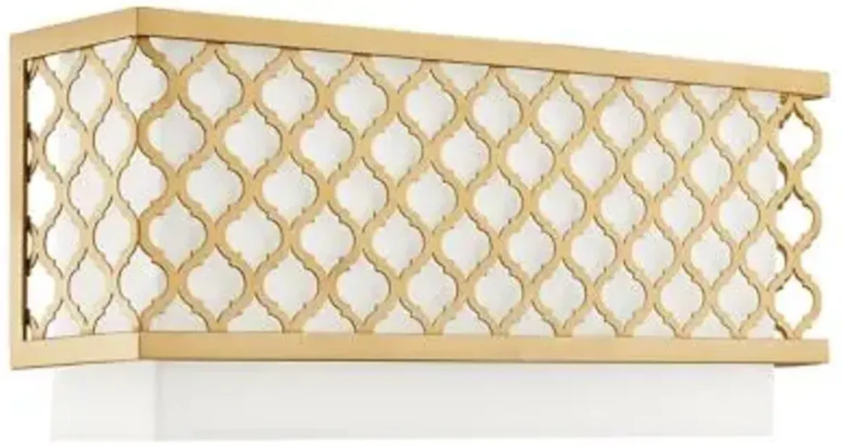 Jordaine Rectangular Wall Sconce