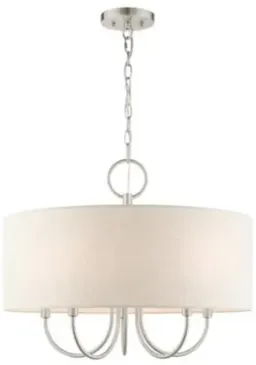 Oatmeal / Brushed Nickel color