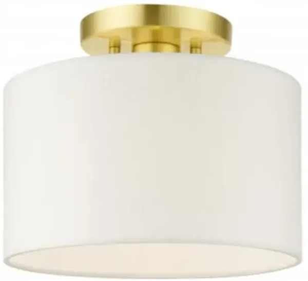 Maureen Tall Shade Semi Flushmount