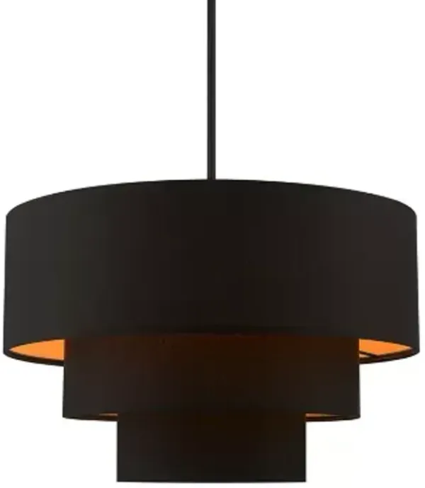 Ashton Triple Drum Pendant