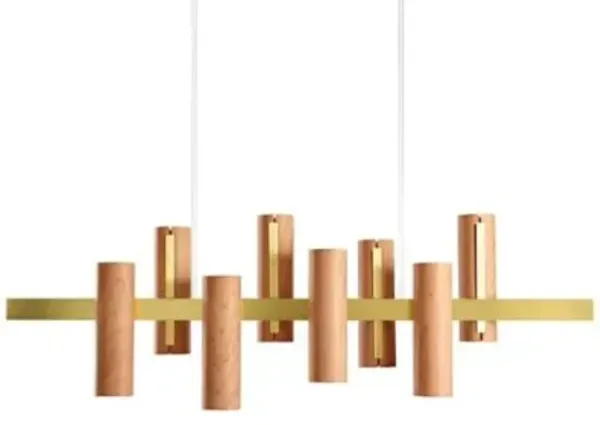 Black Note Keys LED Linear Suspension