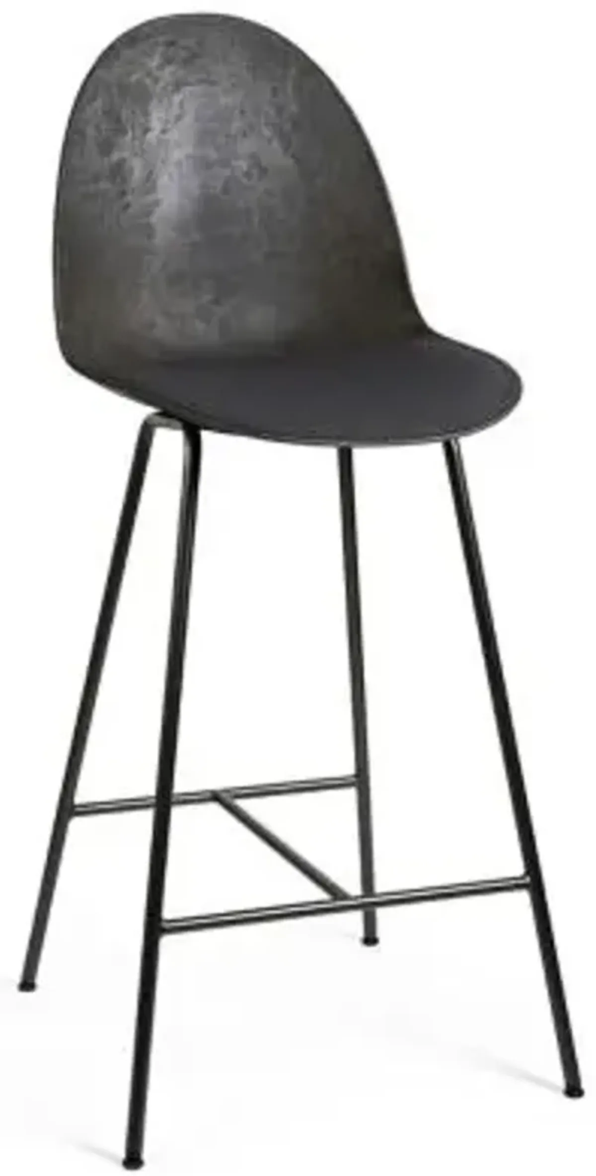 Eternity High Stool, Upholstered Seat