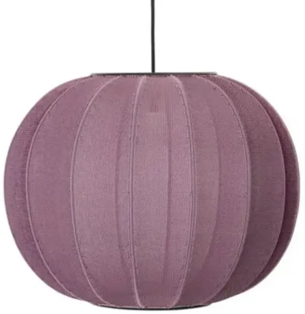 Knit-Wit Round Pendant