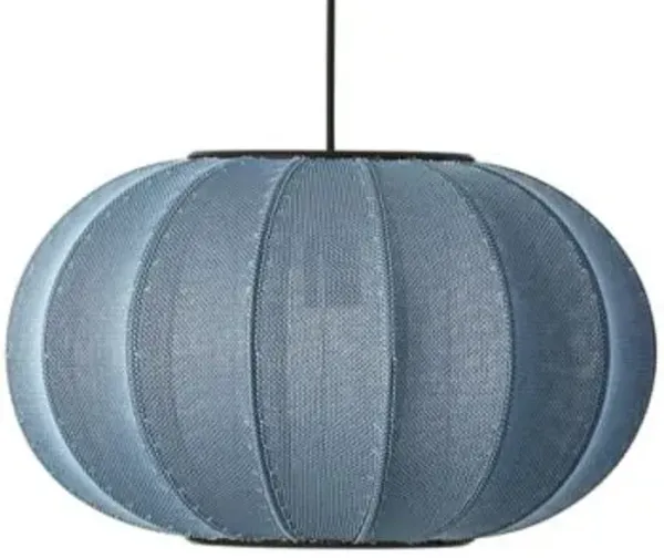 Knit-Wit Oval Pendant