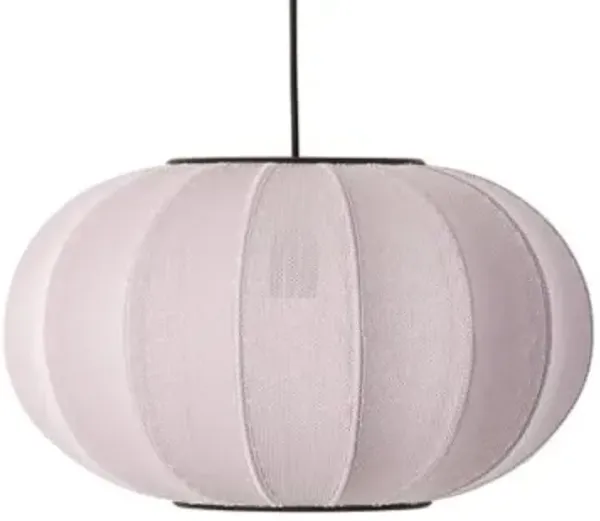 Knit-Wit Oval Pendant