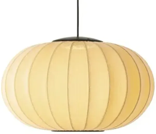 Knit-Wit Oval Pendant