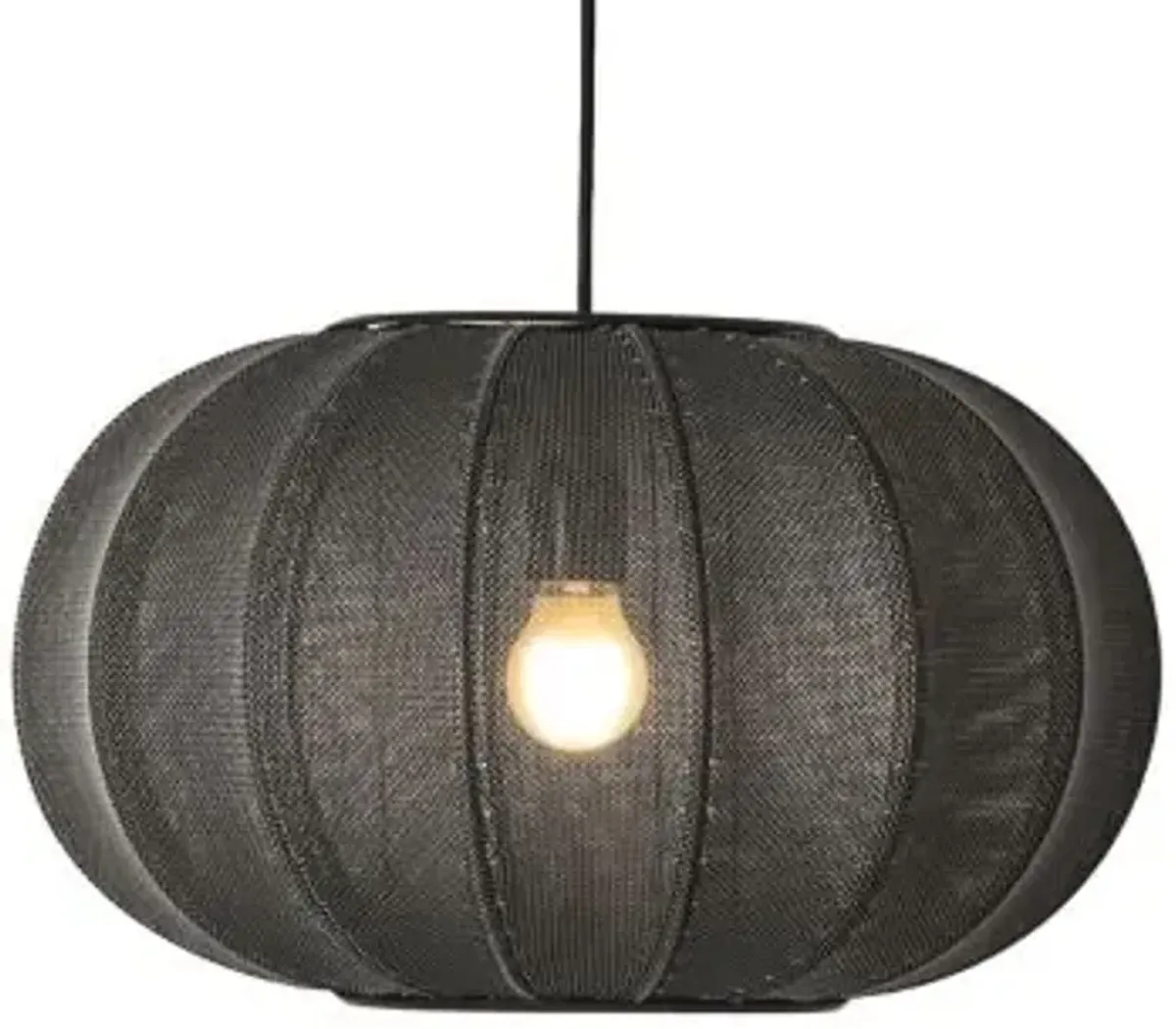Knit-Wit Oval Pendant